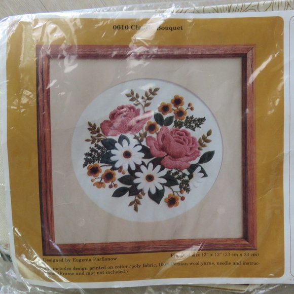 Vintage Creative Circle CLASSIC BOUQUET 0610 New Old Stock USA Made - Picture 7 of 11